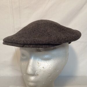 Kangol Vintage Charcoal Wool Cap Size Men’s Medium Made in England